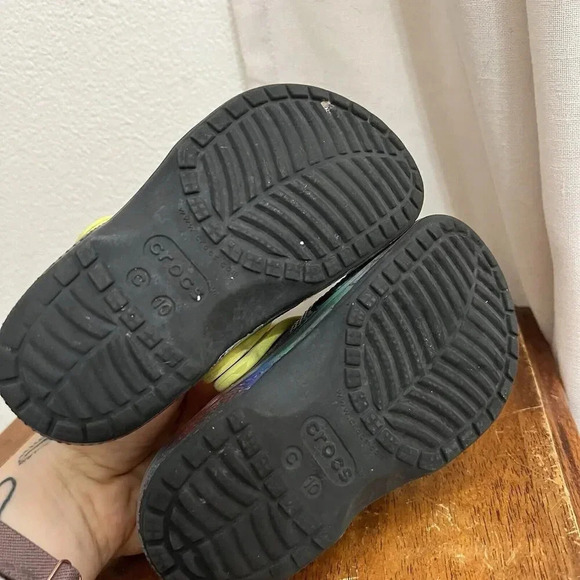 Crocs Classic Clogs Primary Rainbow Tie Dye Kids Clogs Size Childrens 7 Pokémon - Picture 9 of 10